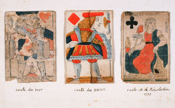1690 - Cartes à jouer : Archives patrimoniales de la ville d'Angers
